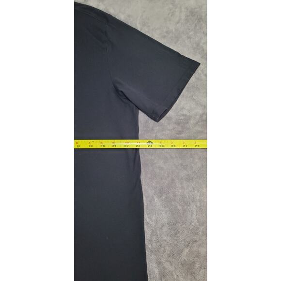 Oakley Men’s Size 2XL Black T-Shirt Embroidered Desert Camo Logo Custom Fit C14 - Picture 3 of 8